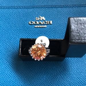 Sterling silver Statement ring-sz 8